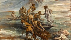 Paintings Peter Paul Rubens The Miraculous Draught of Fishes