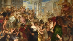 Paintings Peter Paul Rubens The Rape of the Sabine Women