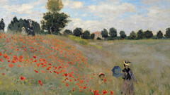 Paintings poppy Claude Monet