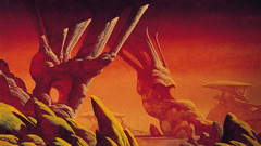 Paintings red Earth Roger