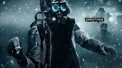 Paintings science fiction gas masks illustrations digital art 