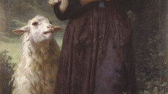 Paintings shepherd William-Adolphe Bouguereau