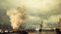 Paintings ships artwork vehicles