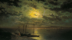 Paintings ships artwork vehicles