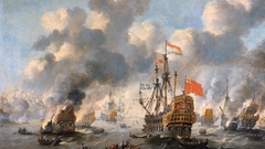 Paintings ships battles artwork