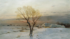 Paintings snow artwork