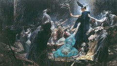 Paintings souls greek mythology Adolf Hirémy-Hirschl Acheron