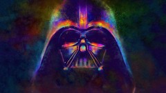 Paintings star wars Darth Vader multicolor artwork portraits