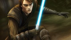 Paintings star wars saber drawings Anakin Skywalker digital art 