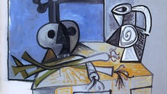 Paintings still life skulls Spanish artwork traditional art 