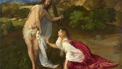 Paintings Titian Noli me tangere