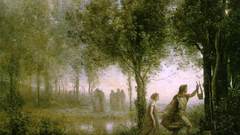 Paintings Trees forests artwork