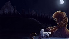 Paintings Wolves artwork