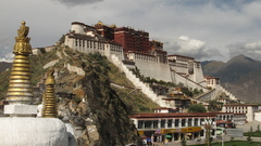 Palace hill Tibet Potala lhasa marpo