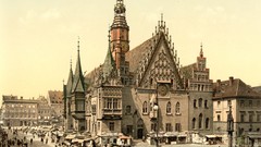 Palace Poland old photo architecture buildings old buildings 