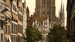 Palace Poland old photo architecture buildings old buildings 