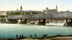Palace Warsaw Poland old photo Bridges Polish old photography 
