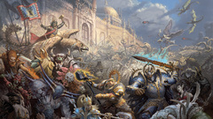 Paladin Orcs Castles Dragons