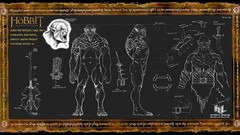 Pale orc The Hobbit defiler Azog