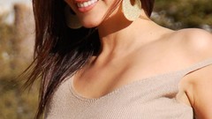 Palm skirts denise milani no bra huge boobs