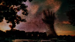 Palm Stars Paris abstract hands skies artwork