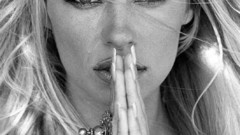 Pamela Anderson grayscale