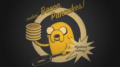 Pancakes bacon adventure time with finn and jake adventure time 