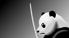Panda bears Swords