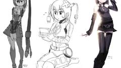 Pandora Anime Simple Background