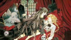 pandora hearts Anime anime girls anime boys skull dark hair Men