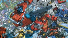 Panel Transformers Cover New inside 2010 comic issue