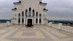 Panorama cities skies