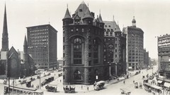 Panorama cityscapes buffalo 1911