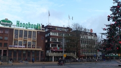 Panorama grote markt met