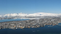 Panorama here House can from see fjellheisen