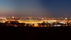 Panorama of Moscow at