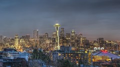 Panorama Seattle cityscapes