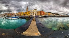 Panorama venice cityscapes multiscreen