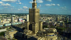 Panorama Warsaw Poland cityscapes Warszawa