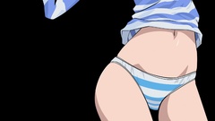 Panties anime girls