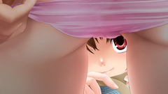 Panties ass red eyes