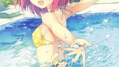 Panties ass wet pink