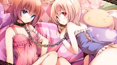 Panties beds anime girls