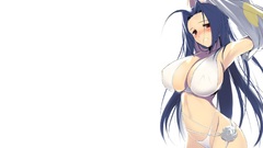 Panties big boobs anime