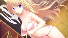 Panties blue eyes bra