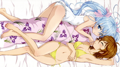 Panties blue eyes bra