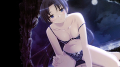 Panties blue eyes bra