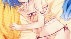 Panties blue eyes bra