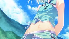 Panties blue eyes skirts