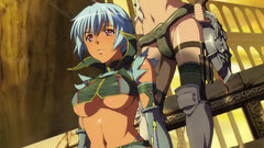 Panties blue hair red